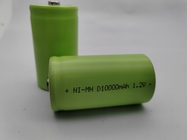 D SIZE batterie ricaricabili a idruro di nichel metallico 10000 MAH, IEC62133,UL,KC CE