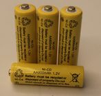 UL cilindrica delle batterie ricaricabili AA900mAh di 1.2V NICD