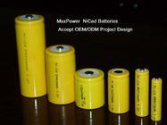 La batteria su misura di NiCd imballa il sotto OEM 2000 di C per il CE delle macchine utensili