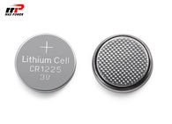 Tipo primario 50mAh della moneta delle cellule del bottone del diossido del manganese della batteria al litio CR1225