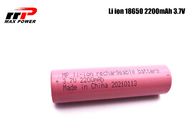 Banca dei Regolamenti Internazionali IEC2133 di Ion Batteries With del litio di 2200mAh 3.7V 18650