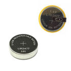moneta ricaricabile delle cellule del litio della batteria del bottone di 3.6V 200mAh LIR2477