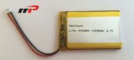 la batteria di 3.7V 493450 1020mAh Samll LiPolymer imballa IEC62133 per GPS