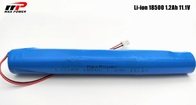 Litio Ion Rechargeable Battery Pack 1200mAh 11.1V dell'ncr 18500 per l'analizzatore di sicurezza