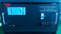 Capacità caricantesi di sostegno delle batterie lifepo4 5U 48V 100Ah delle Telecomunicazioni esposizione LCD