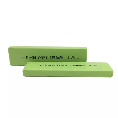 Batterie ricaricabili prismatiche 1400mAh 7/5F6 1,2 V Nimh per lettore CD Panasonic Walkman