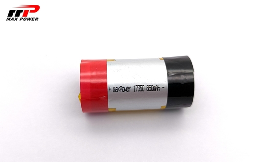 Corrente di dispersione della batteria del polimero del litio di 17350 3.7V 850mAh alta
