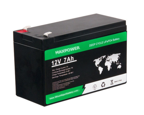 Ciclo profondo batteria ricaricabile agli ioni di litio Lifepo4 12V 12.8V 24V 6ah 7ah 9ah 12ah 14ah 28ah 30ah