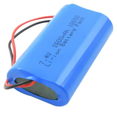 2024 CB UN38.3 batteria al litio 6.4v 3.7V 18650 2600mah 18650 cella della batteria agli ioni di litio 18650 batteria personalizzata