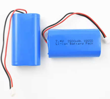 2024 CB UN38.3 batteria al litio 6.4v 3.7V 18650 2600mah 18650 cella della batteria agli ioni di litio 18650 batteria personalizzata