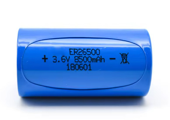 Er26500 3.6v 8500mah 9ah lisocl2 batteria Er26500 batteria al litio di dimensione C 3.6V 9000mah batteria al litio primaria