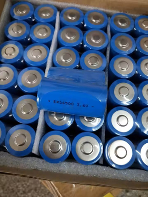 Er26500 3.6v 8500mah 9ah lisocl2 batteria Er26500 batteria al litio di dimensione C 3.6V 9000mah batteria al litio primaria