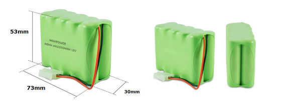 12V AA2000mAh 12V 2200mAh alimentazione di emergenza personalizzata