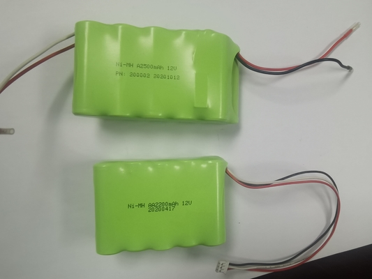 12V AA2000mAh 12V 2200mAh alimentazione di emergenza personalizzata