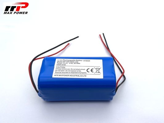 Pacco batteria agli ioni di litio 14,4V 18650 3500mAH per robot aspirapolvere