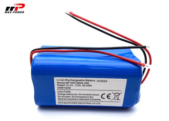 Pacco batteria agli ioni di litio 14,4V 18650 3500mAH per robot aspirapolvere