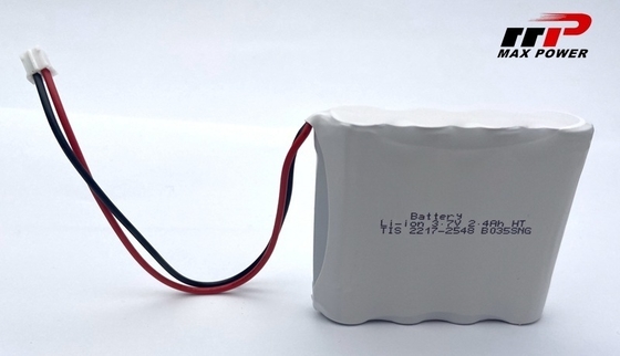 3.7V 2400mAh 14500 batteria agli ioni di litio Per l'uso a temperatura ampia GPS -40°C-80°C