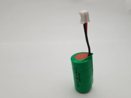 Pacco batteria a bottone Ni-MH ricaricabile da 110mAh 4,8V Ni-MH Batteria a bottone 4,8V 110mAh