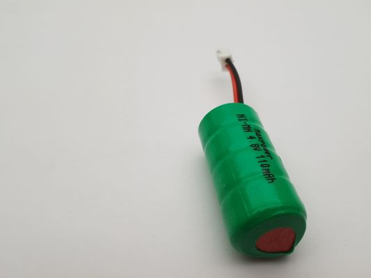 Pacco batteria a bottone Ni-MH ricaricabile da 110mAh 4,8V Ni-MH Batteria a bottone 4,8V 110mAh