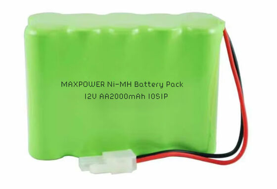12V 2Ah batterie NiMh 12V 2200mAh alimentazione di emergenza apparecchiatura di emergenza batterie