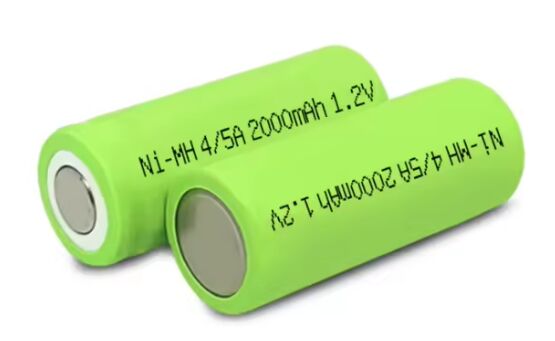 Batteria ricaricabile NiMH 17340 con capacità di 1800mAh, alta velocità di scarica 10C e oltre 500 cicli di vita