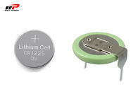 Tipo primario 50mAh della moneta delle cellule del bottone del diossido del manganese della batteria al litio CR1225