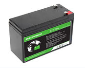 batteria del litio LiFePo4 di 89.6wh IP55 12V 7Ah 7.2Ah per luce solare