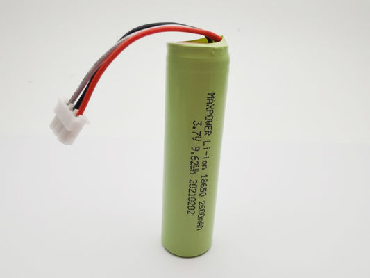 pacchetto 3400mAh della batteria al litio di 2600mAh 10K NTC ICR18650
