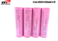 Banca dei Regolamenti Internazionali IEC2133 di Ion Rechargeable Batteries With del litio di 2200mAh 3.7V 18650