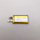 Li Polymer Battery di plastica di alluminio 752950 1200mah 0.2C con l'UL IEC62133