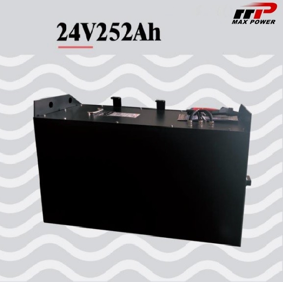 Batteria agli ioni di litio fosfato per carrello elevatore 24V 252AH Lifepo4 Battery Box