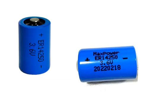 Batteria 3.6v Er14250 1200mAh del cloruro di tionile del litio di 1/2 aa