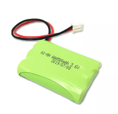 scatola ricaricabile del pacchetto T della batteria di 3.6V AAA 500mAh Nimh montata su veicolo