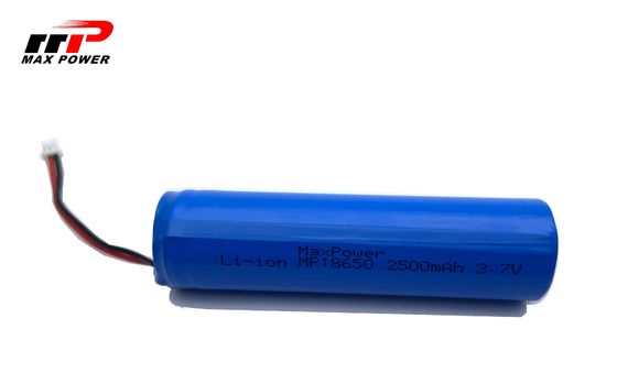 2500mAh 18650 3.7V Batterie ricaricabili agli ioni di litio Uso GPS