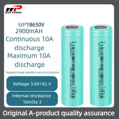 Batteria Li-ion 3.7V 18650V 2900mAh -40°C a 85°C Ampia Temperatura