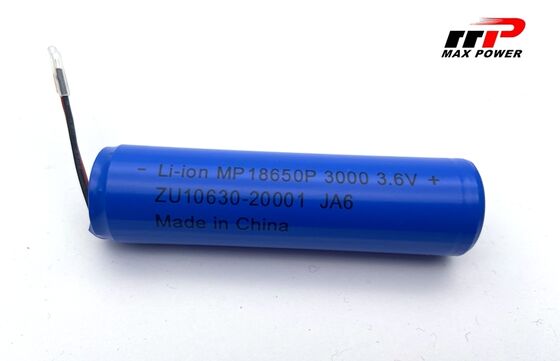 3000mAh 3.6V 18650 Batterie agli ioni di litio BIS IEC2133 CB