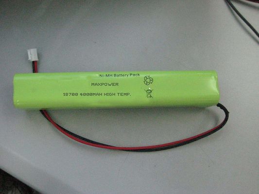 Batteria ad alta teeratura NIMH 18700 4000mAh 4.8V di illuminazione di emergenza