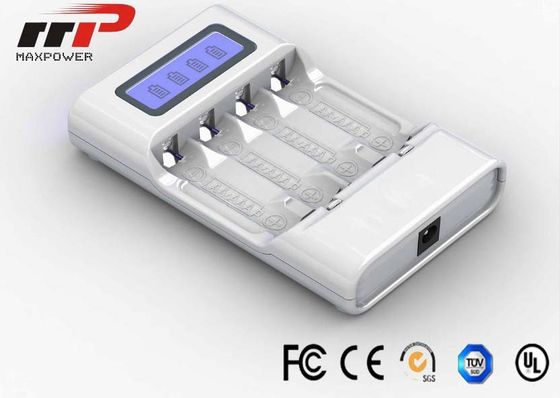 Caricabatteria LCD intelligente di aa AAA