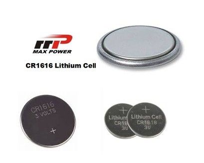 Batteria al litio primaria non tossica LiMnO2 50mAh di CR1616 3.0V per le carte di musica