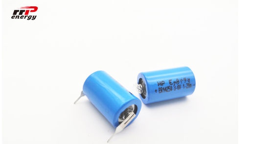 Batteria di ER14250 1200mAh Li SOCI2 3,6 V, Accumulatore litio-ione 1/2AA di Primarty
