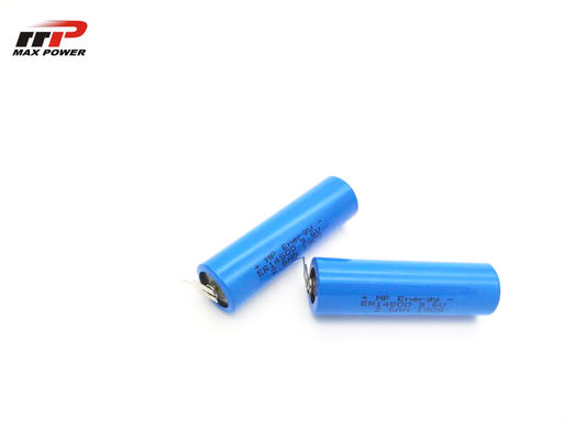 Peso leggero lungo di vita aa ER14505 di Cyle di Li SoCI2 della batteria ER14500 della prova primaria della perdita