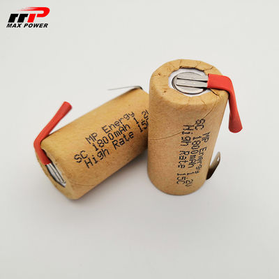 Di alto potere sotto C NiCd batterie ricaricabili 1.2V 1800mAh di Nicad